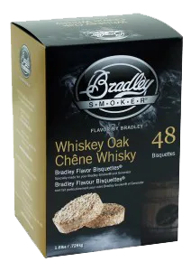 Bourbon whisky dubové brikety 48 kusov